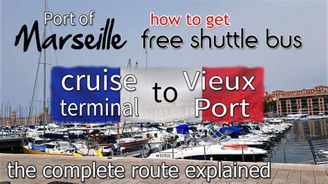 marseille cruise port free shuttle bus